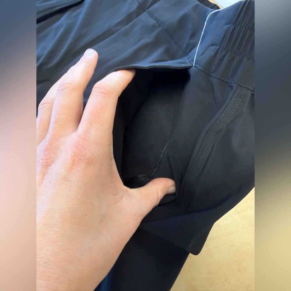 NWT Athleta Pinnacle High Rise Cargo Trouser | Black - Picture 7 of 12